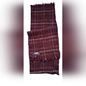 *RARE*!! Glen Cairn 100% Merino Wool Scarf Woven in Great Britain-Size: 45" Long